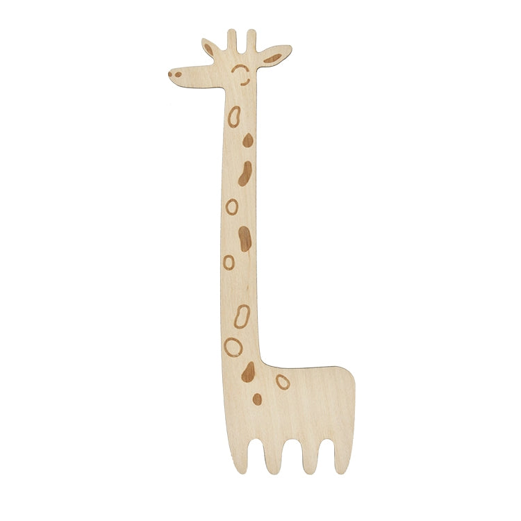 Lesezeichen aus Holz – Giraffe