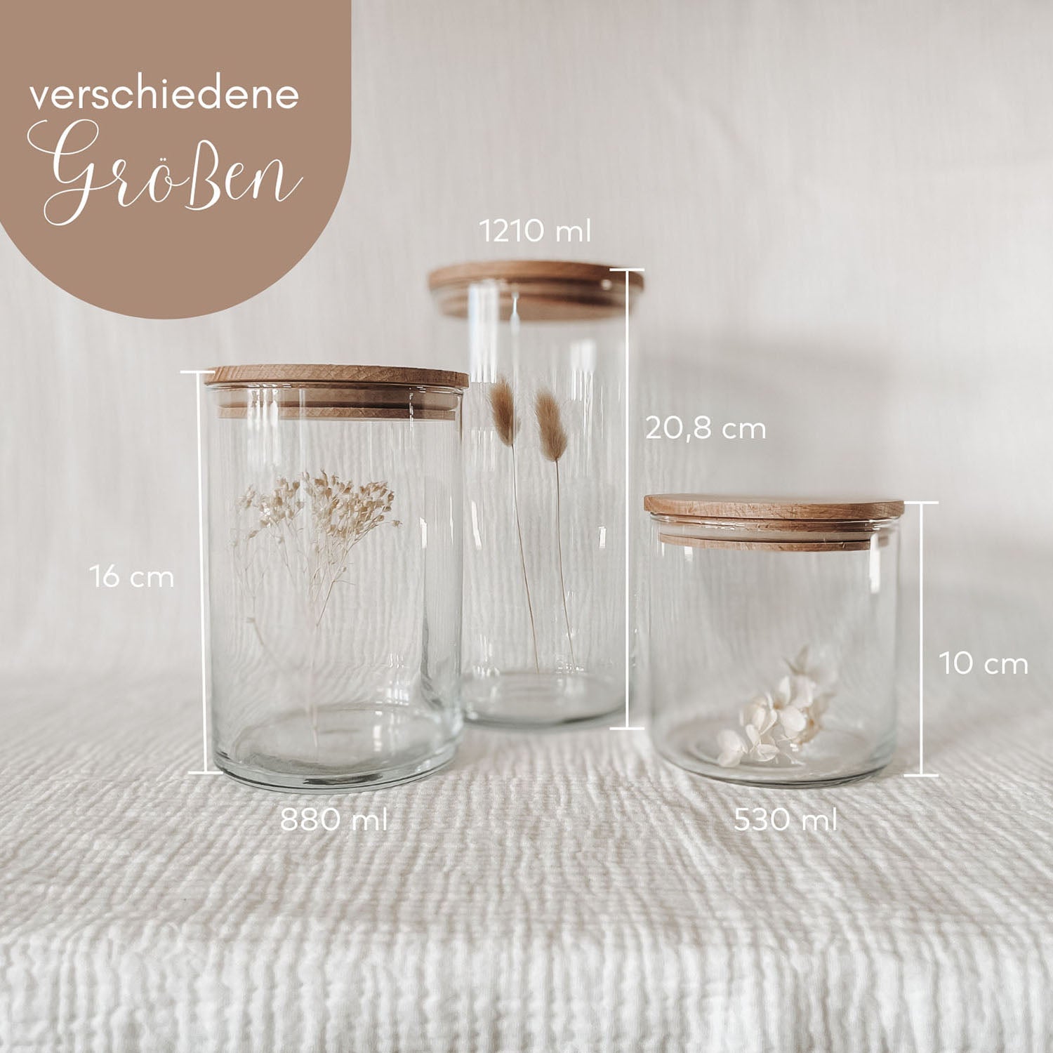 Individuelles Vorratsglas – Du bist ein Geschenk