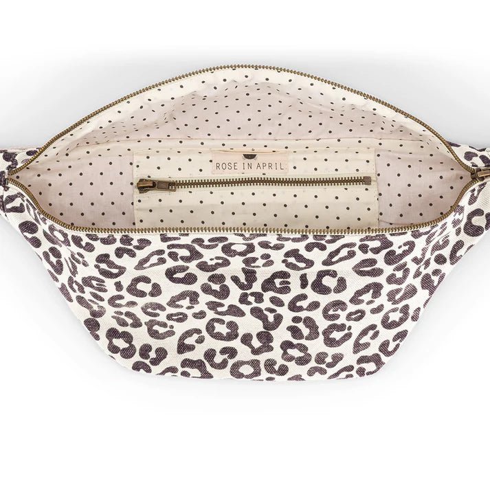 BANANA BAG LEOPARD – GREIGE - lyllevenn