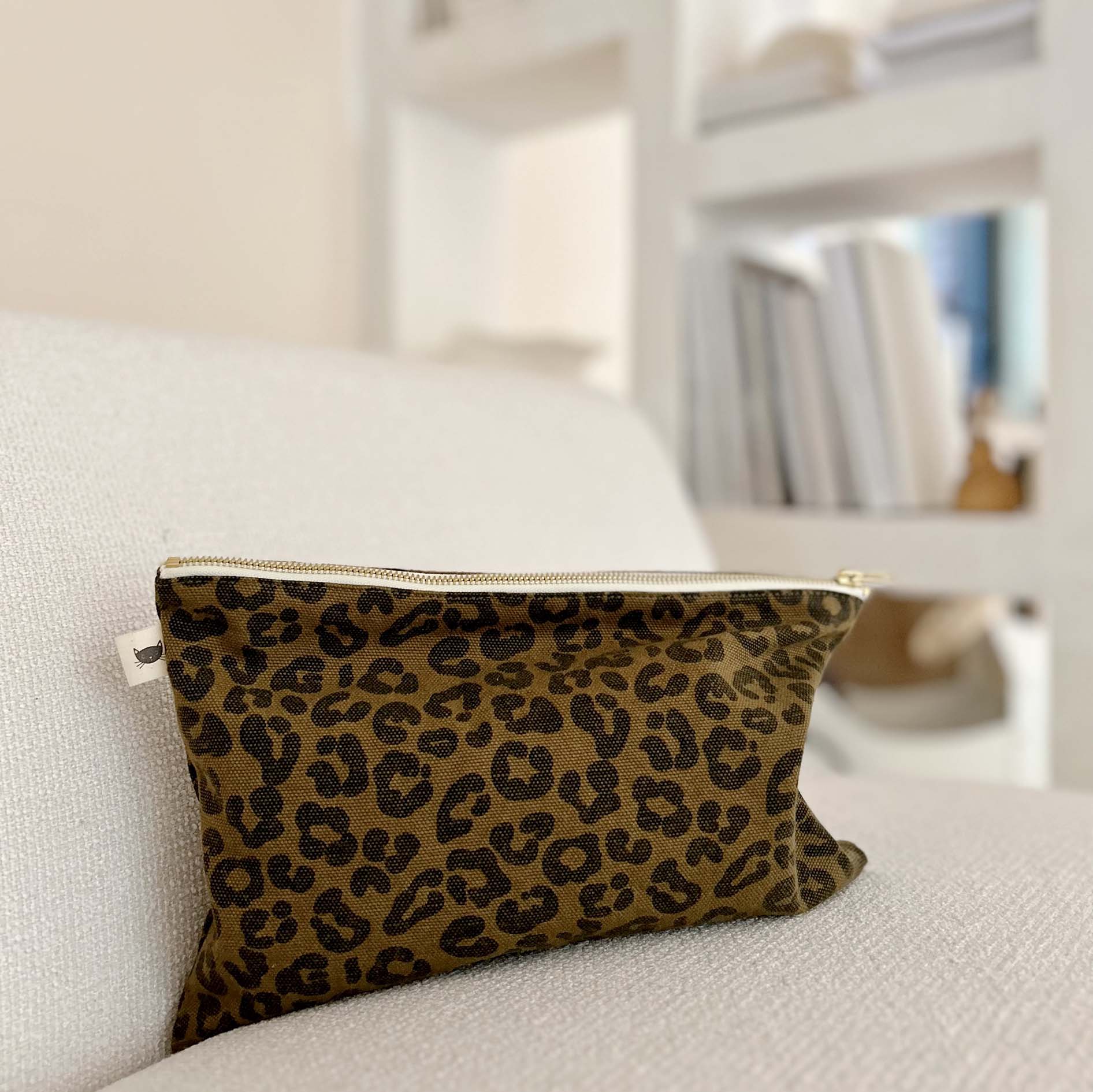 TASCHE LEOPARD – OLIVE - lyllevenn