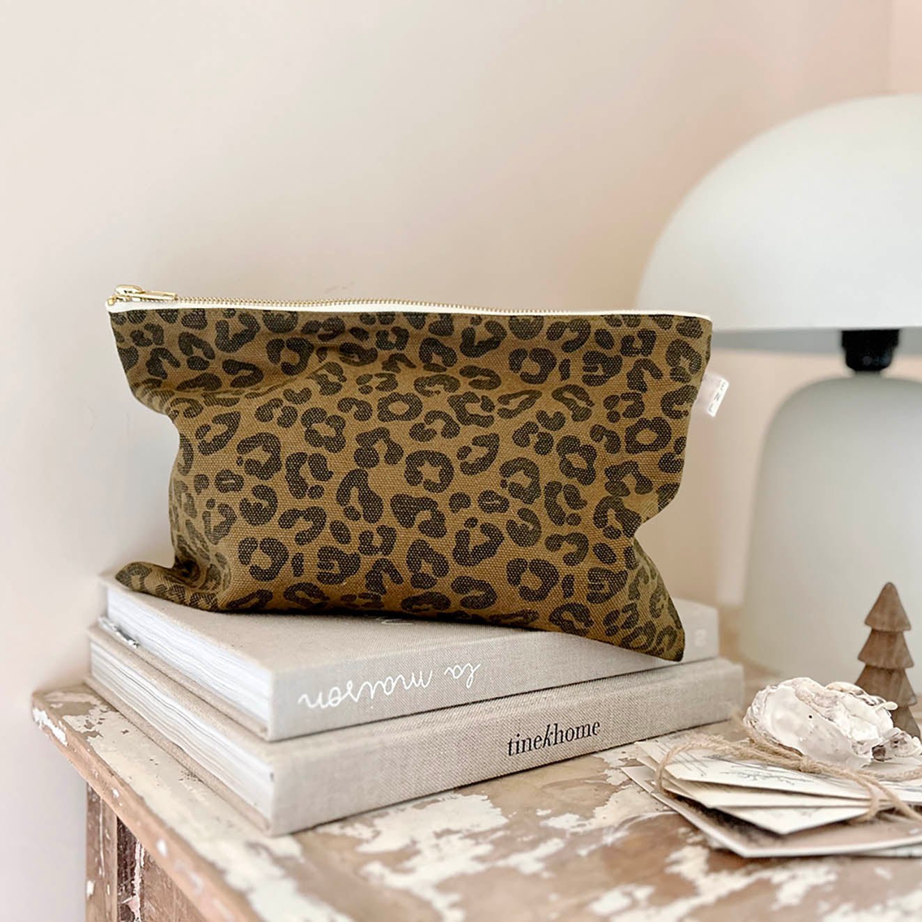 TASCHE LEOPARD – OLIVE - lyllevenn