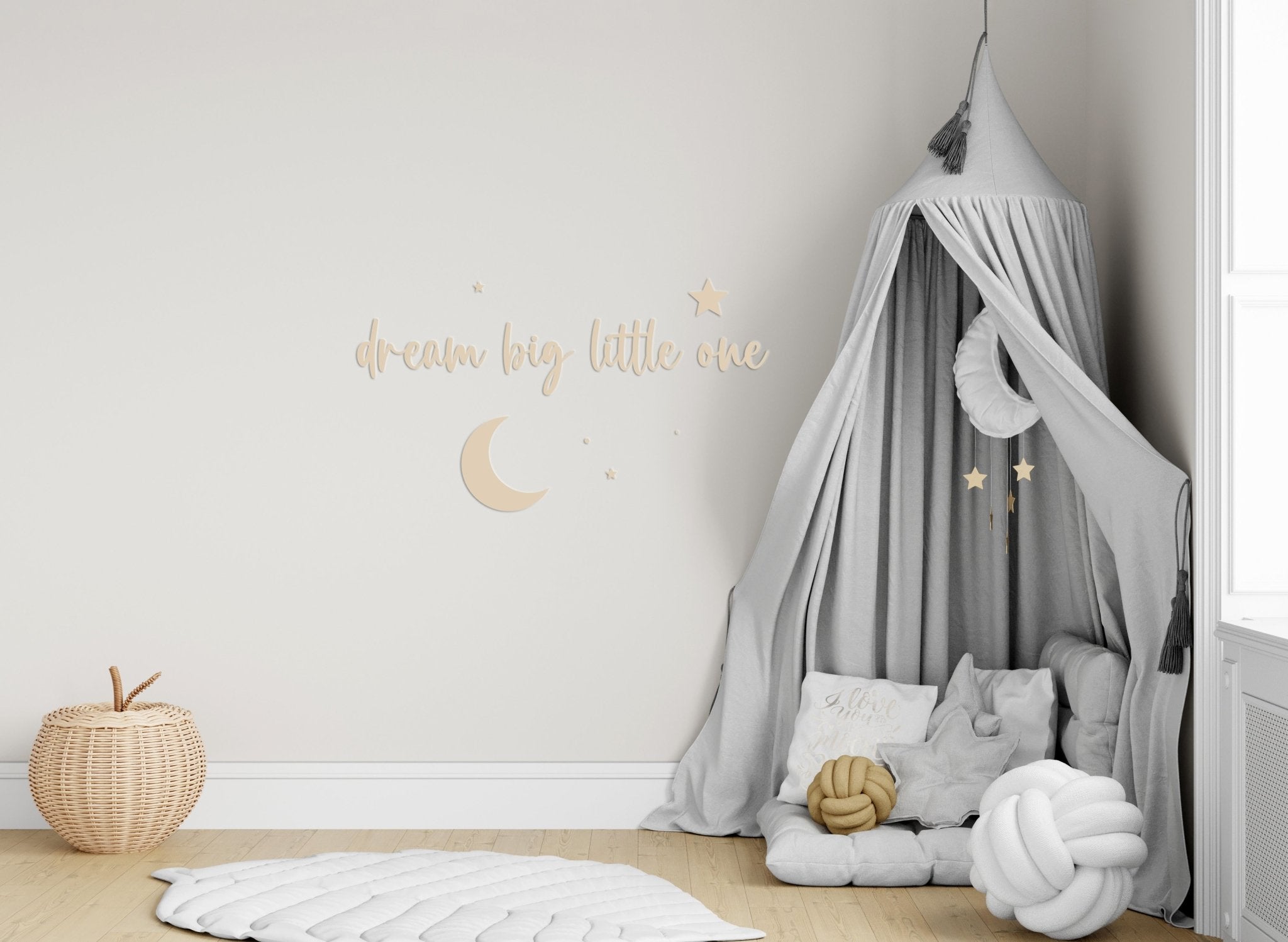 3D Schriftzug Kinderzimmer | dream big little one- XXL Spruch | 3D Schriftzug | lyllevenn-store