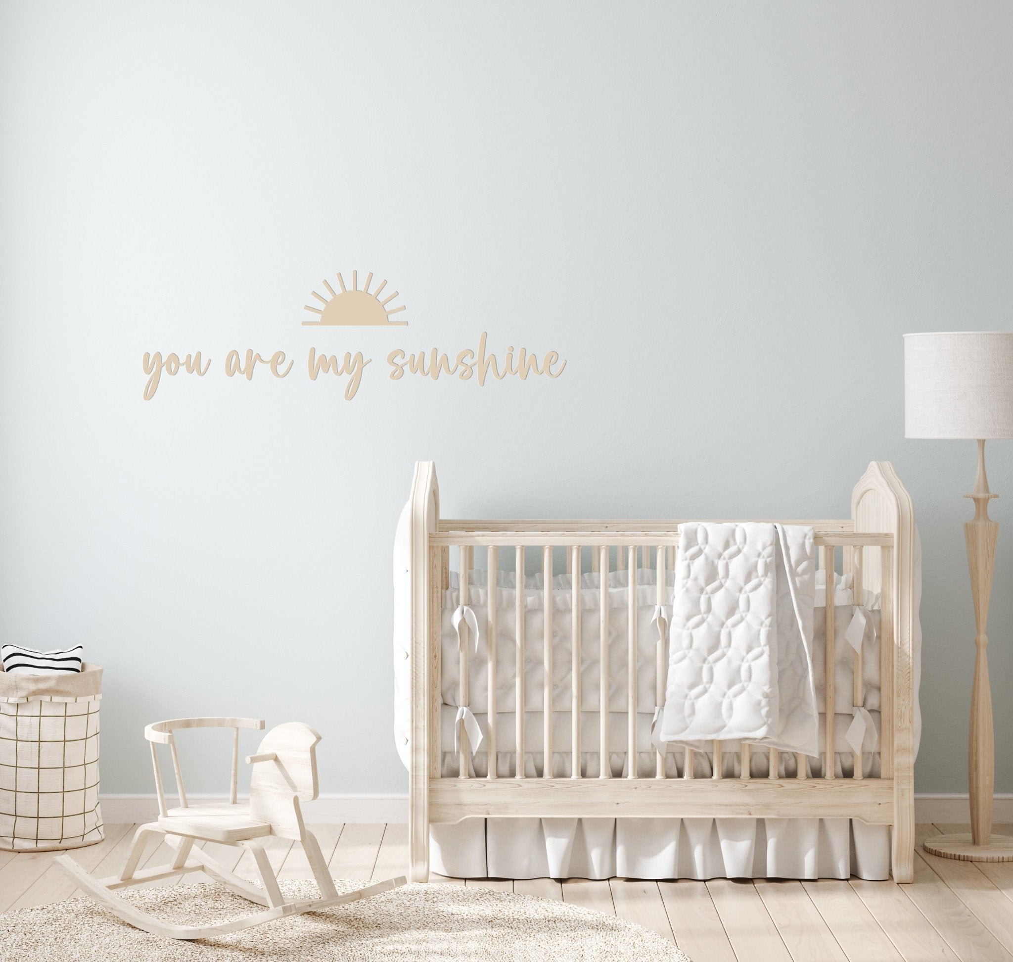 you are my sunshine - 3D Schriftzug | Wanddeko Kinderzimmer - lyllevenn-store